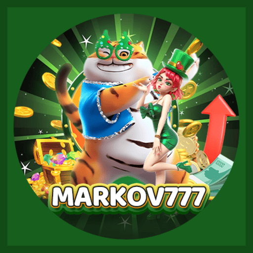 Imagem promocional da MARKOV777 mostrando a plataforma e suas vantagens